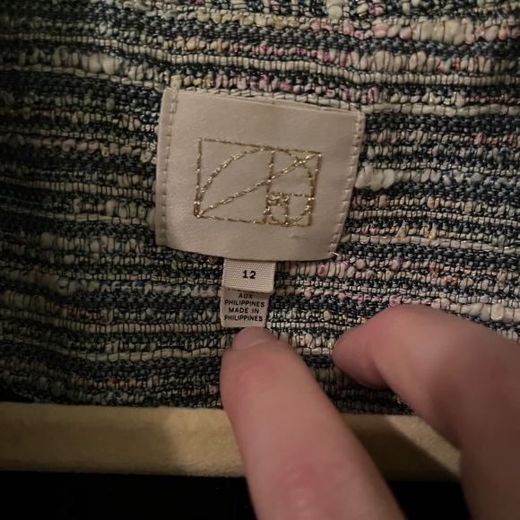 Anthropologie Coquille Today’s Special Double Breasted Blazer Size 12 - Picture 3 of 16